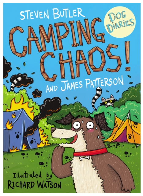 Book cover of Dog Diaries: Camping Chaos!