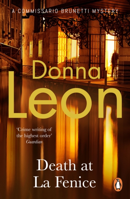 Book cover of Death at La Fenice
