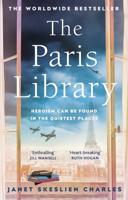 Book cover of The Paris Library