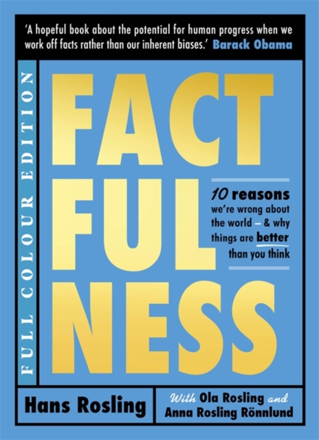 Book cover of Factfulness Illustrated