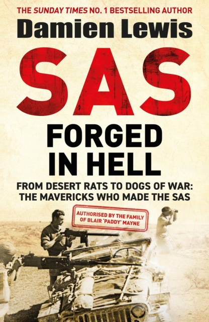 Book cover of SAS Forged in Hell