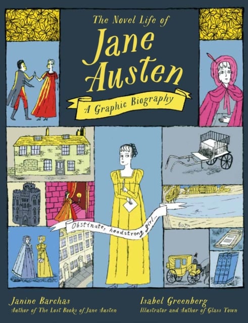 Book cover of The Novel Life of Jane Austen