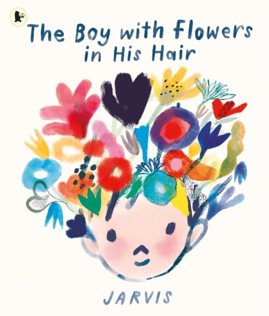 Book cover of The Boy with Flowers in His Hair