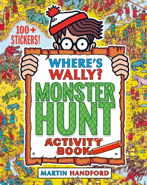 Book cover of Where's Wally? Monster Hunt: Activity Book