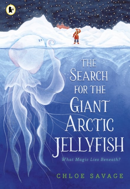 Book cover of The Search for the Giant Arctic Jellyfish
