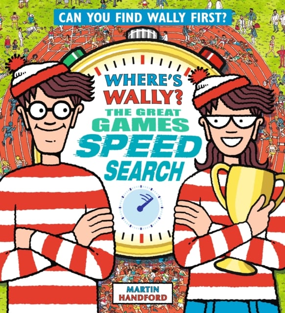 Book cover of Where's Wally? The Great Games Speed Search