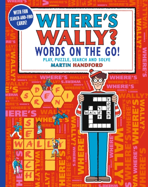 Book cover of Where's Wally? Words on the Go! Play, Puzzle, Search and Solve