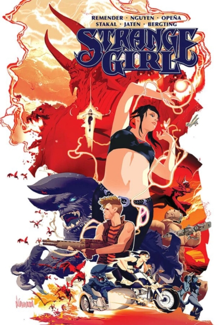 Book cover of Strange Girl Deluxe Hardcover