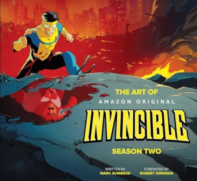 Book cover of The Art of Invincible Season Two