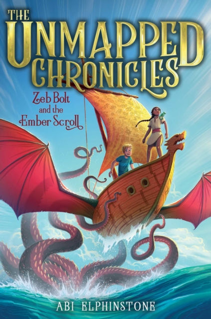 Book cover of Zeb Bolt and the Ember Scroll