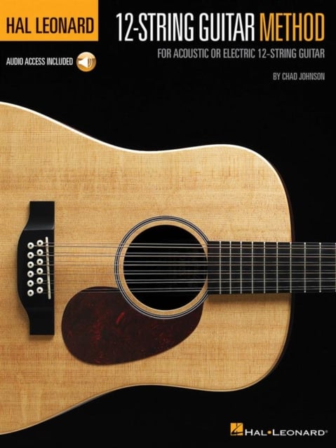 Book cover of Hal Leonard 12-string Guitar Method