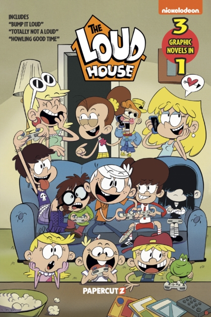 Book cover of The Loud House 3-in-1 Vol. 7