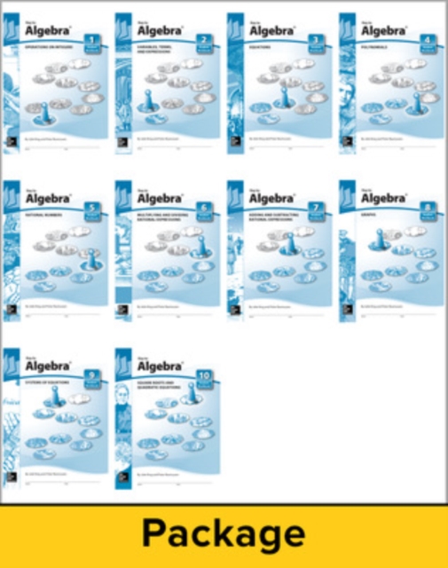 Book cover of Key to Algebra, Set of Books 1-10