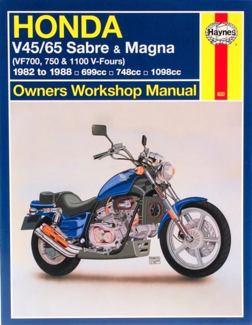 Book cover of Honda V45/65 Sabre & Magna (82 - 88) Haynes Repair Manual