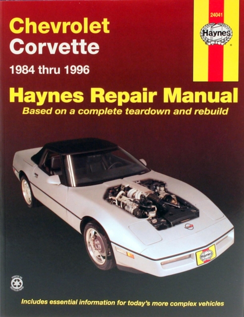 Book cover of Chevrolet Corvette (84 - 96)