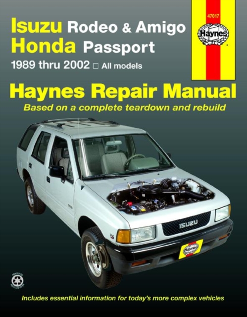 Book cover of Isuzu Rodeo, Amigo & Honda Passport (89 - 02)