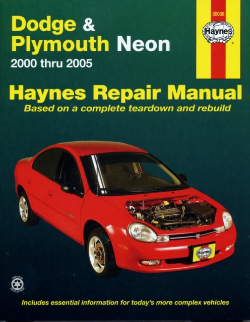 Book cover of Dodge & Plymouth Neon (2000-2005) Haynes Repair Manual (USA)