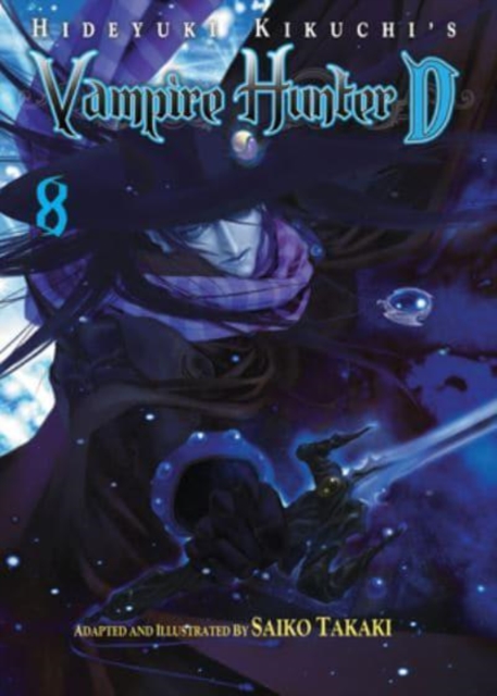 Book cover of Hideyuki Kikuchi's Vampire Hunter D Volume 8 (manga)