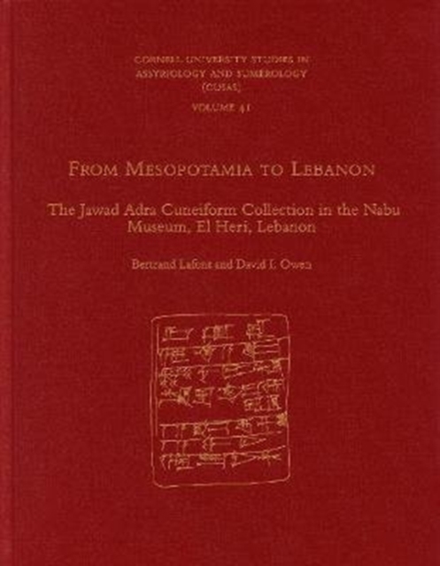 From Mesopotamia to Lebanon by Bertrand Lafont, David I. Owen ...