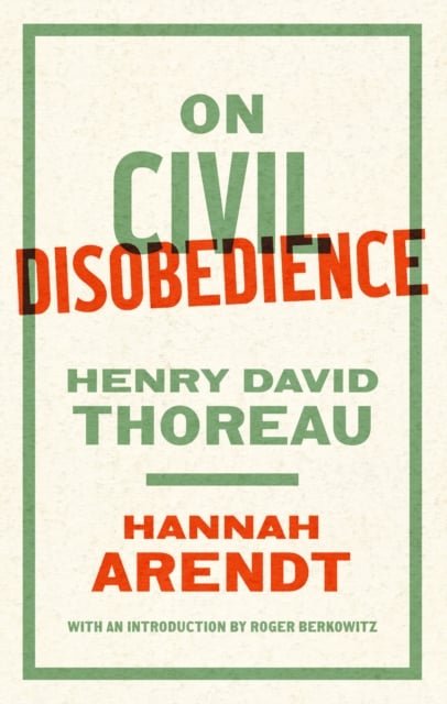 Book cover of On Civil Disobedience