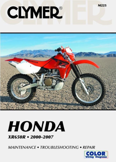 Book cover of Honda XR650R 2000-2007