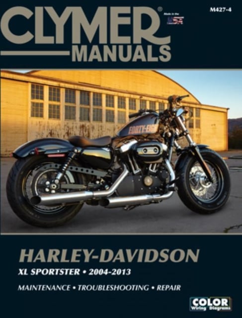 Book cover of Harley-Davidson Sportster Motorcycle (2004-2013) Service Repair Manual