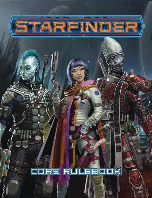 Book cover of Starfinder Roleplaying Game: Starfinder Core Rulebook