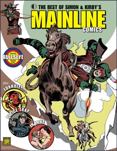Book cover of The Best of Simon & Kirby’s Mainline Comics