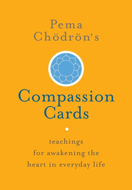 Book cover of Pema Chodron's Compassion Cards