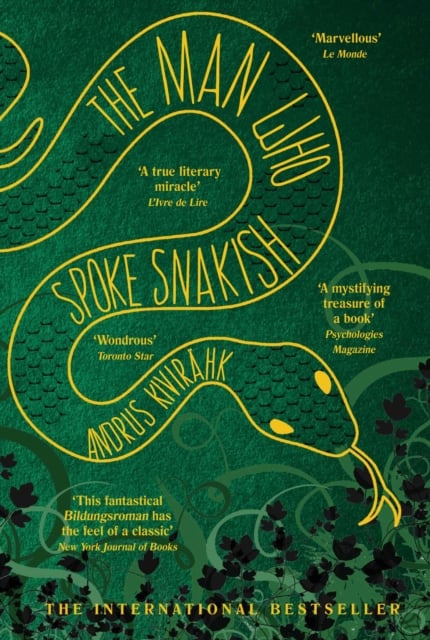 Book cover of The Man Who Spoke Snakish