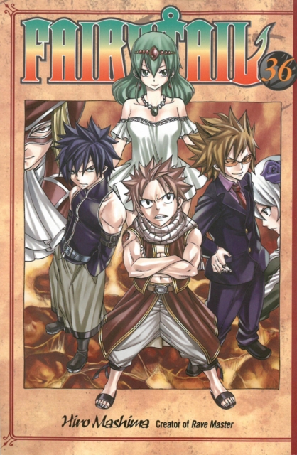 Book cover of Fairy Tail 36