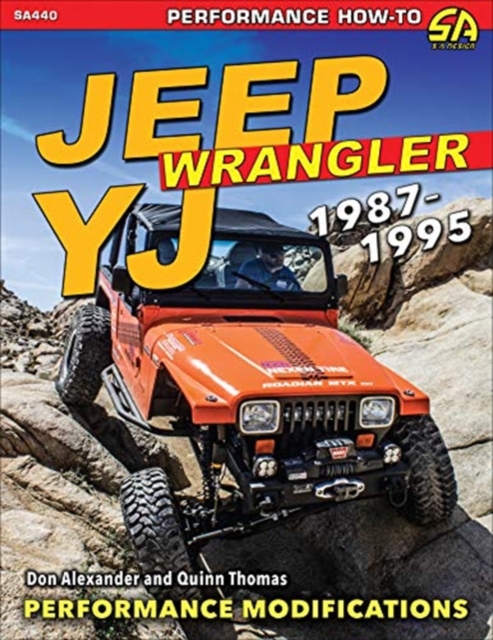 Book cover of Jeep Wrangler YJ 1987-1995