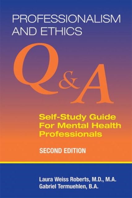 Book cover of Professionalism and Ethics