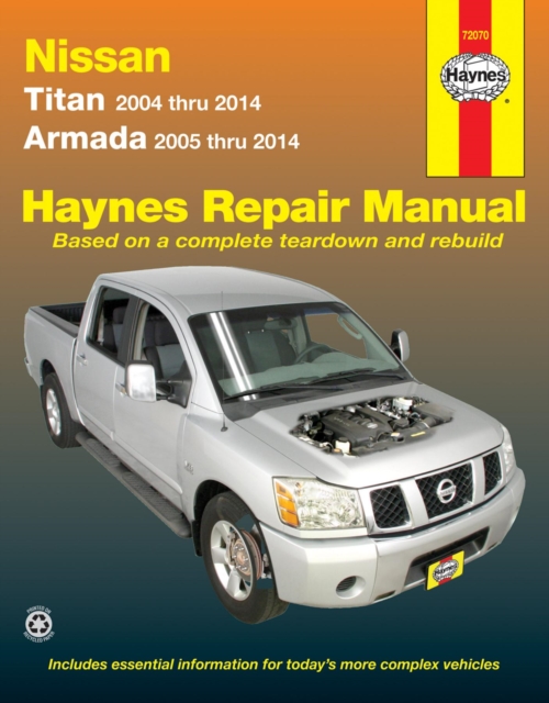 Nissan Titan 2004 2014 Armada 2005 2014 Haynes Repair Manual