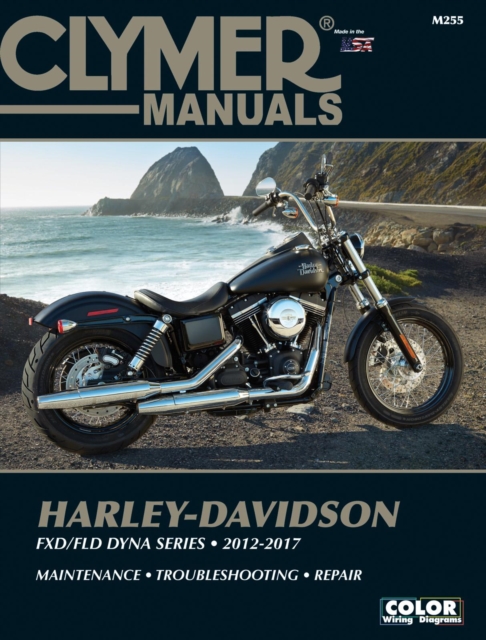 Book cover of Harley-Davidson FXD/FLD Dyna Series (12-17) Clymer Repair Manual
