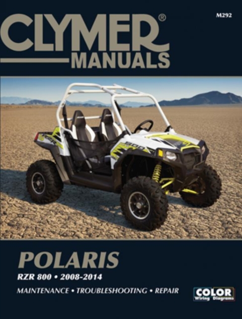 Book cover of Polaris RZR 800 Side By Side ATV UTV (2008-2014) Service Repair Manual