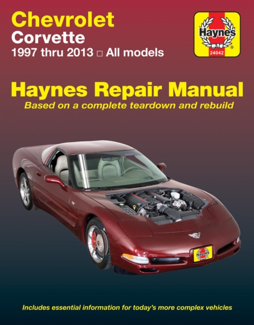 Book cover of Chevrolet Corvette (97-13) Haynes Repair Manual (USA)