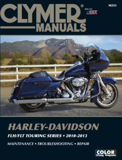 Book cover of Harley-Davidson FLH/FLT Touring Series Motorcycle (2010-2013) Service Repair Manual