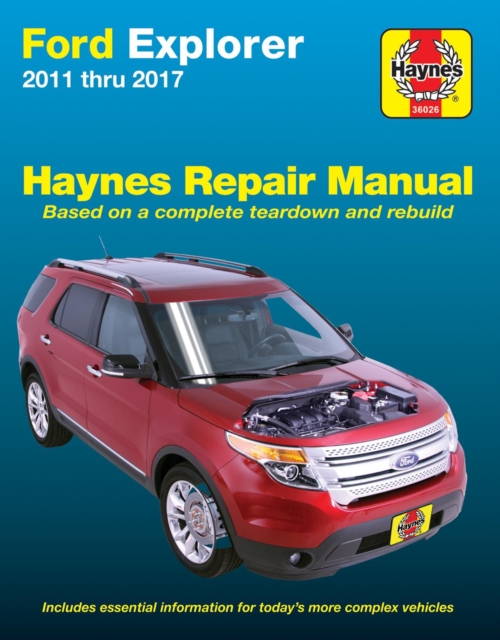 Book cover of Ford Explorer, 11-17 Haynes Repair Manual