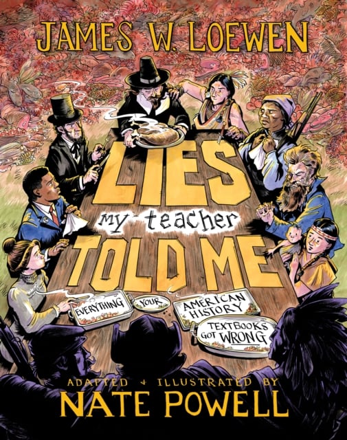 Book cover of Lies My Teacher Told Me