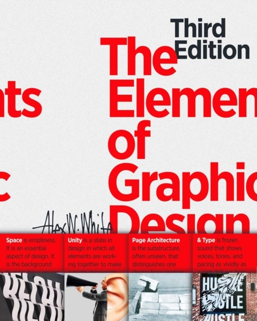 Book cover of The Elements of Graphic Design
