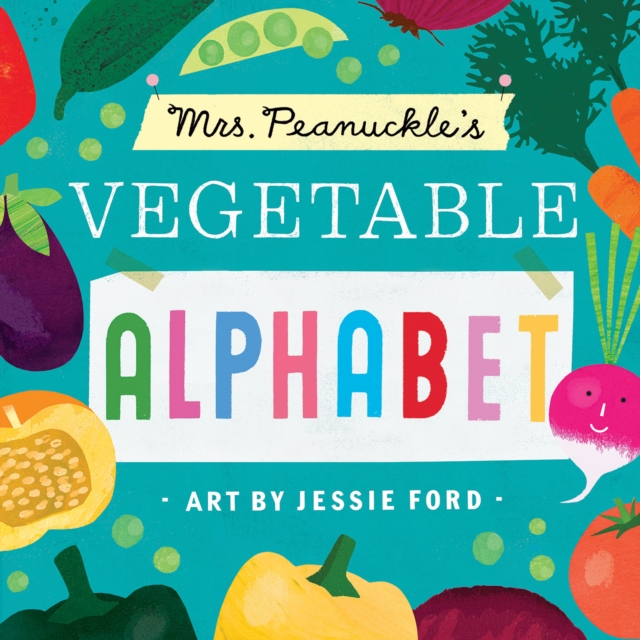 Book cover of Mrs. Peanuckle's Vegetable Alphabet