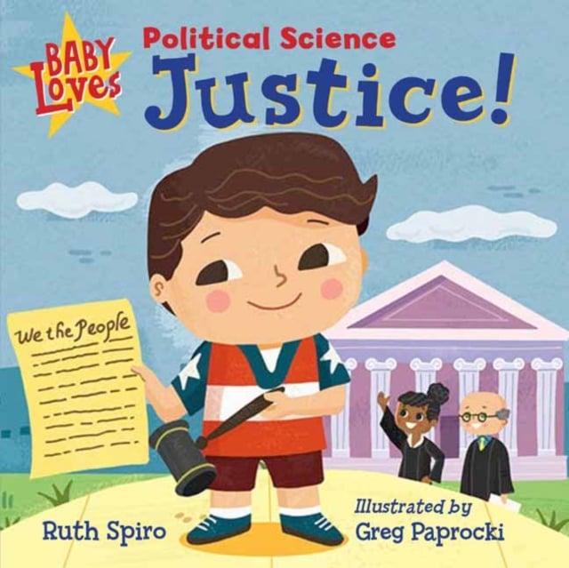 Book cover of Baby Loves Political Science: Justice!