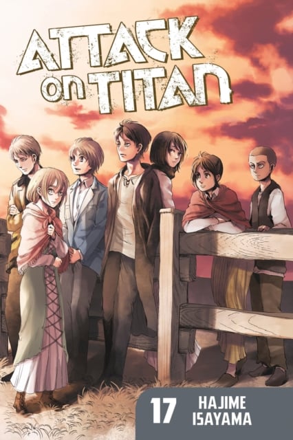 Book cover of Attack On Titan 17