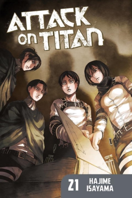 Book cover of Attack On Titan 21