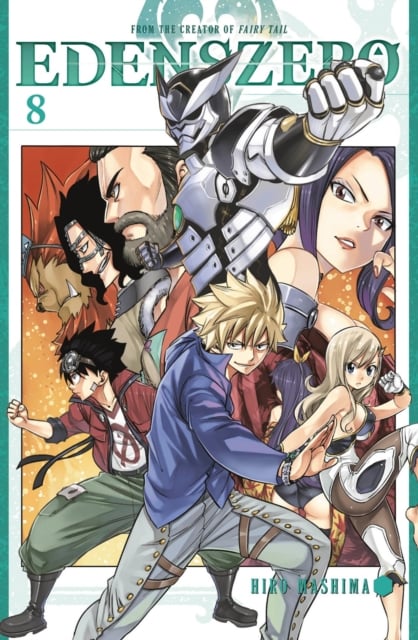 Book cover of Edens Zero 8