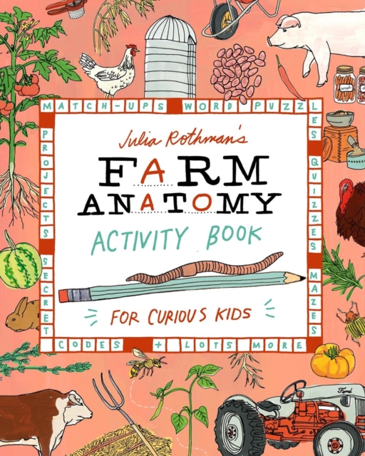 Book cover of Julia Rothman's Farm Anatomy Activity Book