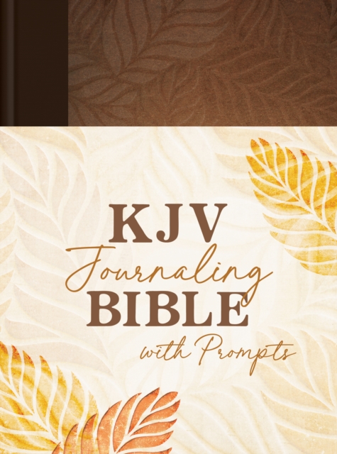 Book cover of KJV Journaling Bible with Prompts (Copper Lead)