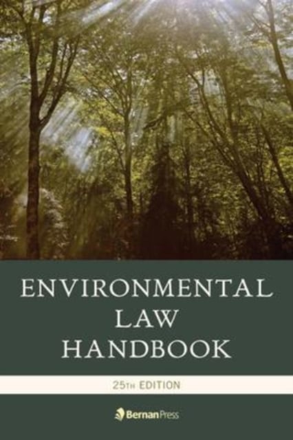 Book cover of Environmental Law Handbook