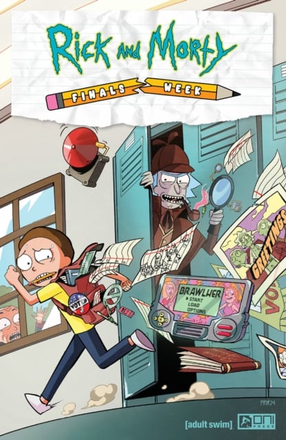 Book cover of Rick and Morty: Finals Week